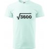 Narodeniny odmocniny 60 - Klasické pánske tričko vyššej gramáže - 2XL ( Frost )
