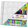 Efko Puzzle Namaľuj si sám Štvorec 2 ks 15x15 cm