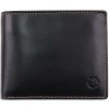 Pánska kožená peňaženka Segali SG-7110 čierna s koňakovo hnedým vnútrom