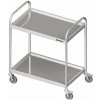 Vozík servírovací dvoupolicový 1000x600x950 mm | STALGAST, 982026100 inox
