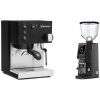 Rancilio Silvia E, black + Eureka Atom W 65, black