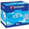 VERBATIM CD-R 700MB, 52x, spindle 10 ks