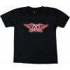 Tričko metal LOW FREQUENCY Aerosmith Logo Čierna