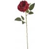 Dekoračná umelá ruža - červená 56 cm