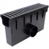 Zberná šachta s liatinovým roštom 131x280x500mm C250