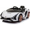 ELJET Detské elektrické auto Lamborghini Sian biela/white - Bílá