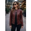Max Original Leather Dámska kožená bunda ALICE rusty (3XL 58-60) - Rusty - 3XL
