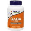 NOW GABA (kyselina gama aminomaslová) 750 mg, 100 kapsúl Výživový doplnok