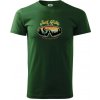Just ride mountain bike - Tričko extra veľké (5-8XL) - 5XL ( Fľaškovozelená )