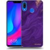 Picasee silikónový čierny obal pre Huawei Nova 3 - Purple