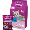 Whiskas granule s tuniakom 14 kg + WHISKAS Relax & Relieve 45g pochúťka pre mačky, s kuracím mäsom