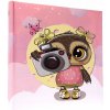 Zasúvací fotoalbum 500 fotografií 10x15 detský ružový baby narodenie