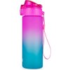 OXYBAG Láhev na pití OXY Click 600 ml OXY Ombre Blue-Pink