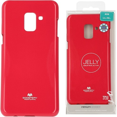 Púzdro Mercury Jelly Samsung A530 Galaxy A8 2018/A5 2018 ružové