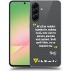 Picasee silikónový prehľadný obal pre Samsung Galaxy A36 5G - Kazma - SVĚT PATŘÍ TĚM, CO SE NEPOSEROU