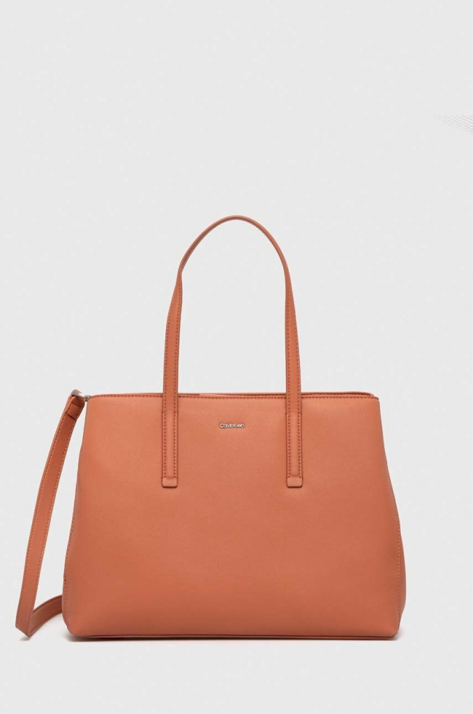 Calvin Klein kabelka oranžová K60K610453