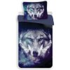 UNIVERSAL DESIGN MICRO 3D Obliečky Blue Wolf 140/200, 70/90 cm