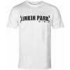 Tričko metal PLASTIC HEAD Linkin Park BRACKET LOGO (WHITE) Čierna
