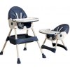 Detská jedálenská stolička 2v1 Comfort - Modrá