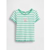 GAP Baby rebrované tričko s logom Zelená 5YRS