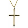 GOLDIE Zlatý prívesok Krížik LPE778.TR