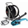 UNIPACK Baliaca sada ALFA Sada: Napínák H21, drátěnné spony 12 mm, PP páska 12x0.63 mm, stojanový odvíječ H 83E. Pevnost pásky v tahu je 190 kg.