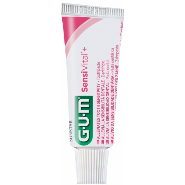 Zubná pasta G.U.M SensiVital zubný gel pre citlivé zuby 12 ml