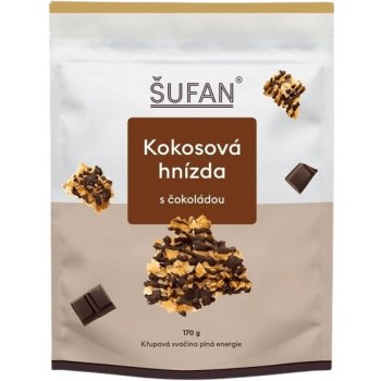 Šufan Kokosové hniezda s čokoládou 170 g