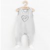 Dojčenské bavlnené dupačky New Baby Srdiečka, veľ. 80 (9-12m)