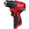 MILWAUKEE MILWAUKEE Skrutkovač aku vŕtací M12BLDDRC-0 Milwaukee 4933499683