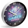 Nástenné Hodiny Pre Hráča GAMER PLAY & WIN Gadget Master