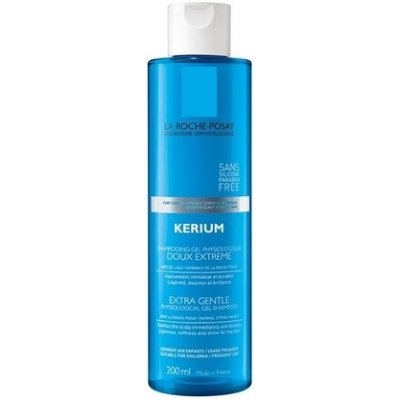 La Roche-Posay Kerium Doux Extreme Physiological Shampoo-Gel - Jemný fyziologický šampón 400 ml