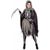 DÁMSKY KOSTÝM, KOSTUCH, SMRŤ, PRÍZRAK, KOSTI, HALLOWEENSKY KOSTÝM XS
