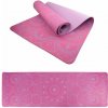 Podložka na cvičenie Lifefit 183 cm x 58 cm ružová