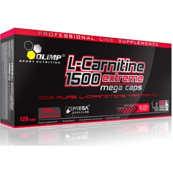 Olimp L-Carnitine 1500 Extreme Mega Caps 120 kapsúl