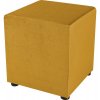 Taburet SIX 40x40 cm krémový MT0091 + záruka 3 roky zadarmo + záruka 3 roky zadarmo