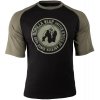 Gorilla Wear Pánske tričko Texas T-shirt Black/Army Green - M