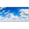 Foto obraz fotografie na skle Oblaky na nebi 100x50 cm