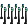 Náhradná hlavica k zubnej kefke TrueLife SonicBrush Compact Heads Black Standard 8 Pack (TLSBCHBST8)