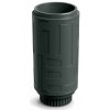 Prosperplast Kvetináč FOLKA ROUND HIGH 30 cm, výška 65 cm – tmavo šedá