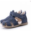 Detské kožené sandálky EMEL E2199-6 Modrá Veľkosť: 20