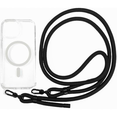 Kryt na mobil Mobile Origin Lanyard MagSafe Case Clear iPhone 15 (LYC-S-CLR-MS-15)