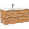 Spodná skrinka Vario Forte 100 s umývadlom dub-dub