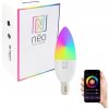 Immax NEO LITE Smart, žiarovka LED E14 6W RGB+CCT farebná a biela, stmievateľná, WiFi + záruka 3 roky zadarmo