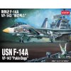 Academy Grumman F-14 A Tomcat US NAVY VF-143 Pukin Dogs Model Kit 12563 1:72