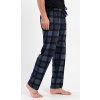Vienetta MAN pánske pyžamové nohavice Filip: tmavě šedá