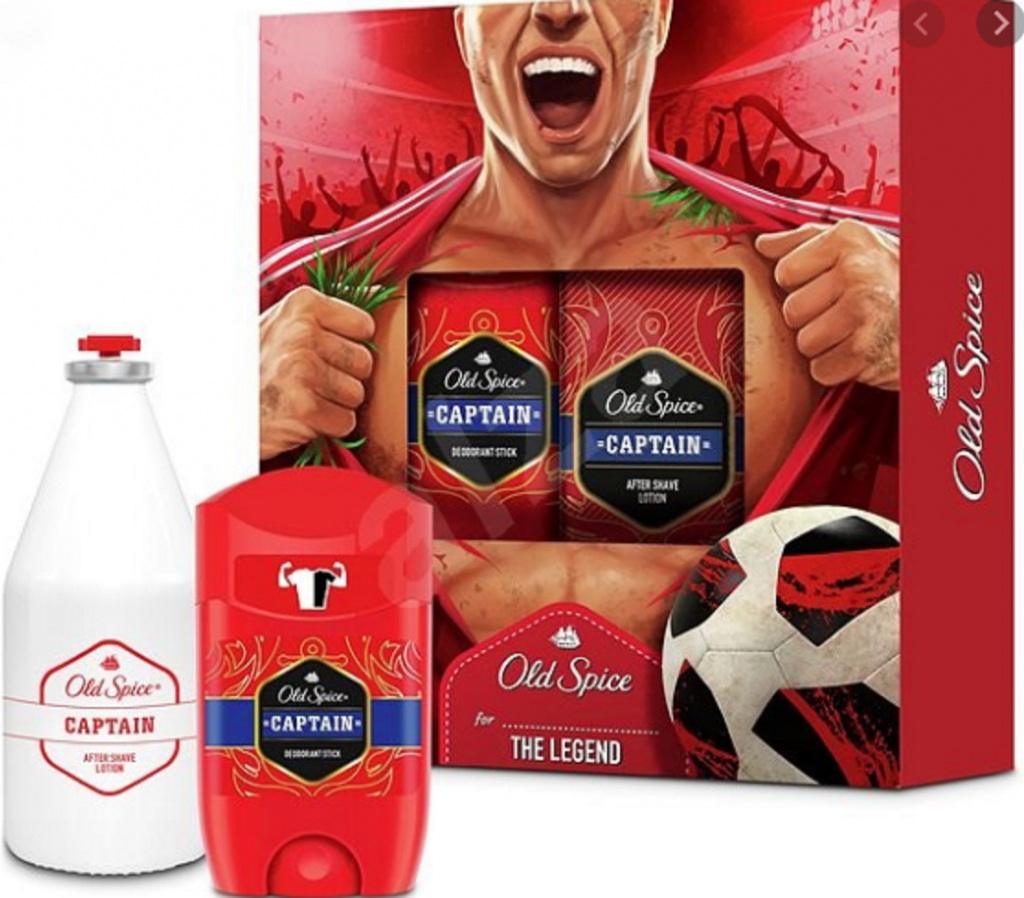 Old Spice Captain deostick 50 ml + voda po holení 100 ml darčeková sada