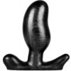 Sinnovator Bean Platinum Silicone Butt Plug 5.9 Inches Black, prémiový silikónový análny kolíkk 15 x 3–6 cm