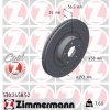 Brzdový kotúč ZIMMERMANN 530.2458.52