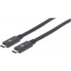 Manhattan 354905 USB 3.0 prepojovací, 2m, černý